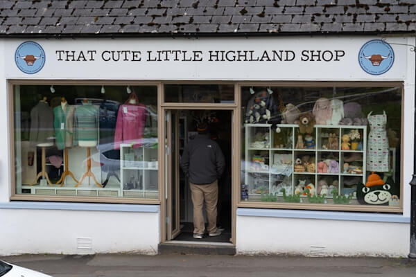 Little shop at Fort Augustus