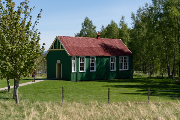 Old school house at Highland Folk Museum
