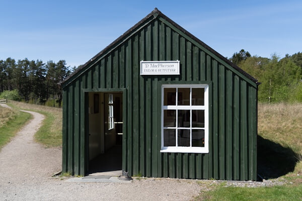 Taylor shop at Highland folk museum