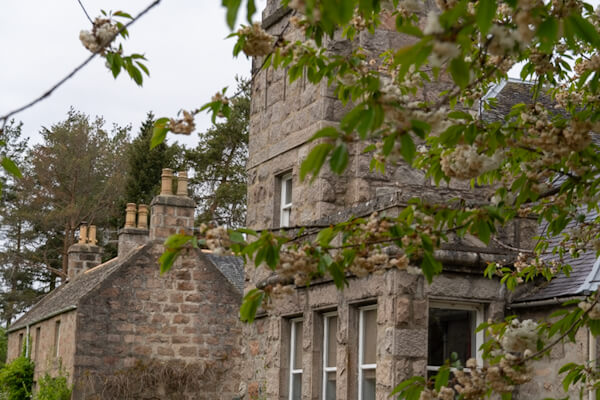 Beautiful old house at River Dee