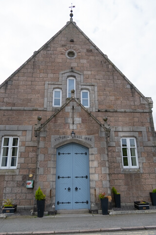 Historic Victoria Hall in Ballater