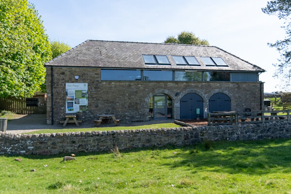 Entrance building at Homestead