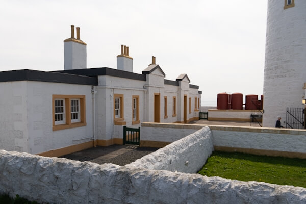 Two keepers houses at the lighthouse