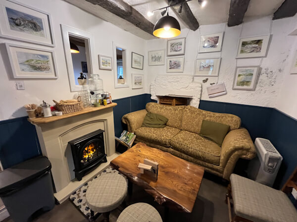 Inside Port House Cafe