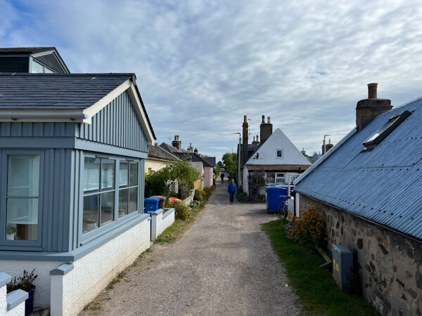 Small alley at Findhorn