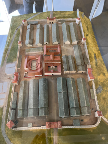 Model of the Roman Fort at Homestead