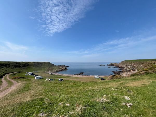 Beach at Mull of Galloway