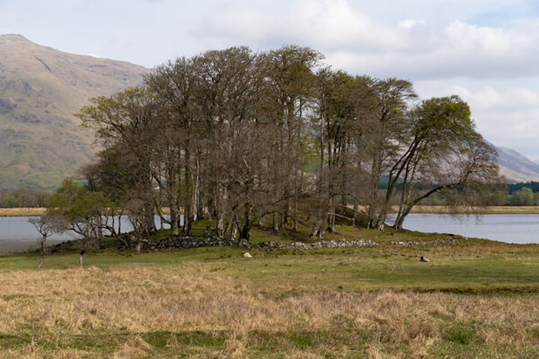 Landscape at Kilchurn Castle