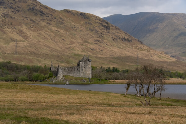 Kilchurn Castle in the southwestern Highlands