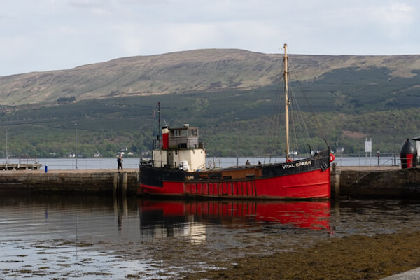 Fisher boat at Inveraray