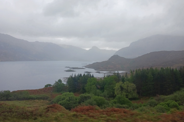 At Loch Alsh on the way to Isle of Skye