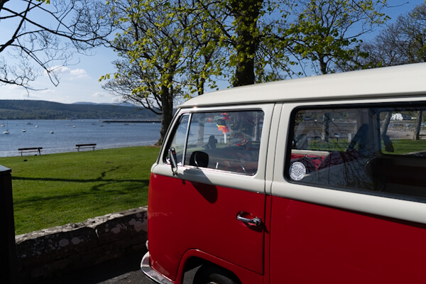 Cute vintage van
