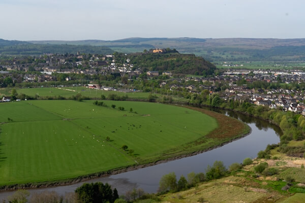 View of Stirling and Castle