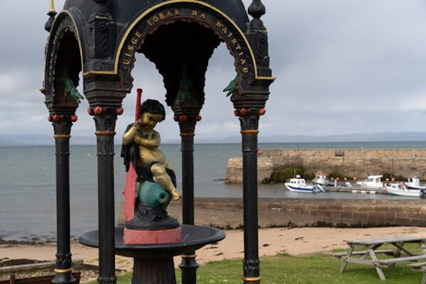 Sculpture at Portmahomack