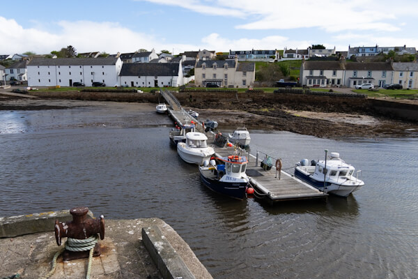 Portmahomack Harbour and waterfront