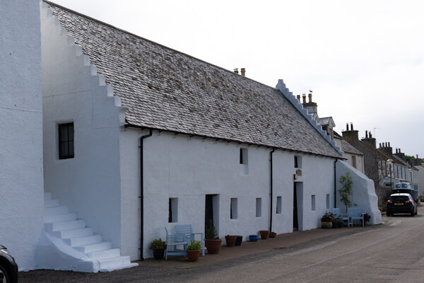 Old Harbour storehouse at Portmahomack