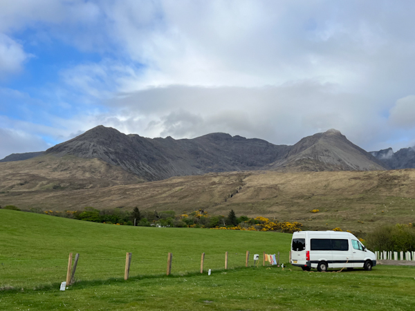 Camping on the Isle of Skye