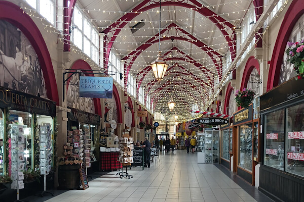 At the Victorian Market in Inverness