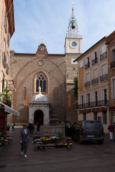 Old church in old town (Perpignan)