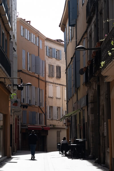 Light and shade in Perpignan