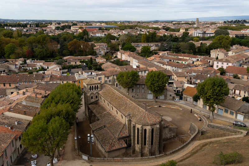 Church of Saint-Gimer just outside the city walls (Carcassonne)