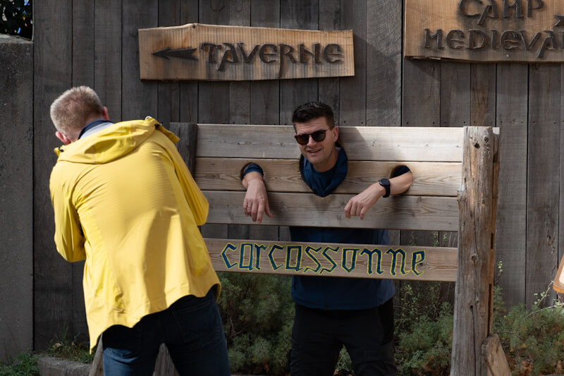 Carcassonne is a very medieval town