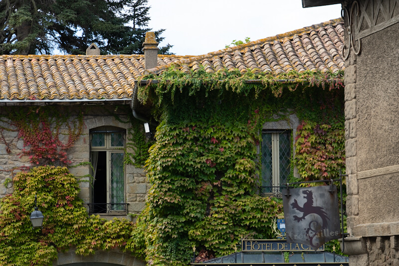 Old houses at Carcassonne