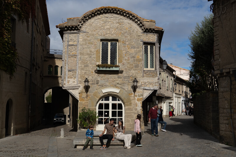Enjoying the old town (Carcassonne)
