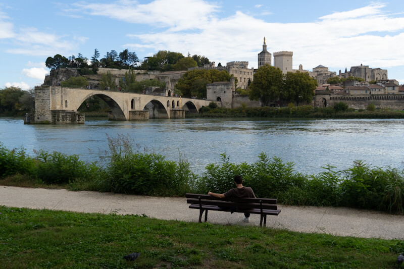Famous Bridge of Avignon