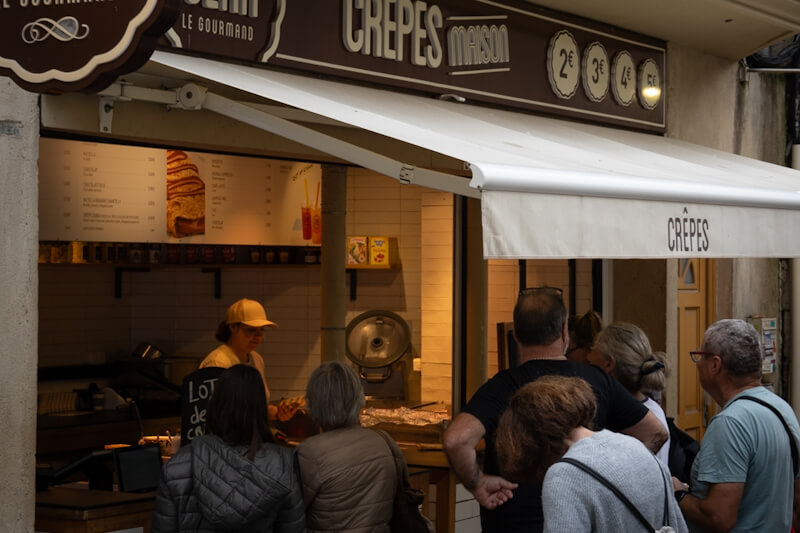 You must try the Crêpes in Avignon