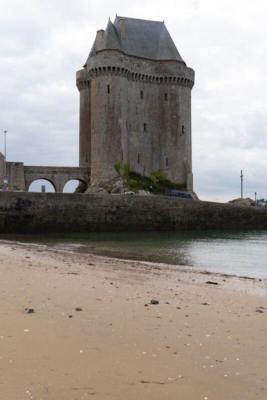 Tour Solitude at Alet peninsula near Saint-Malo