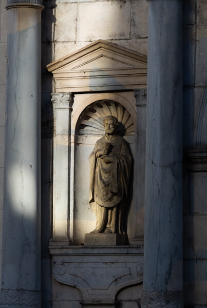 One of many statues (Besancon)