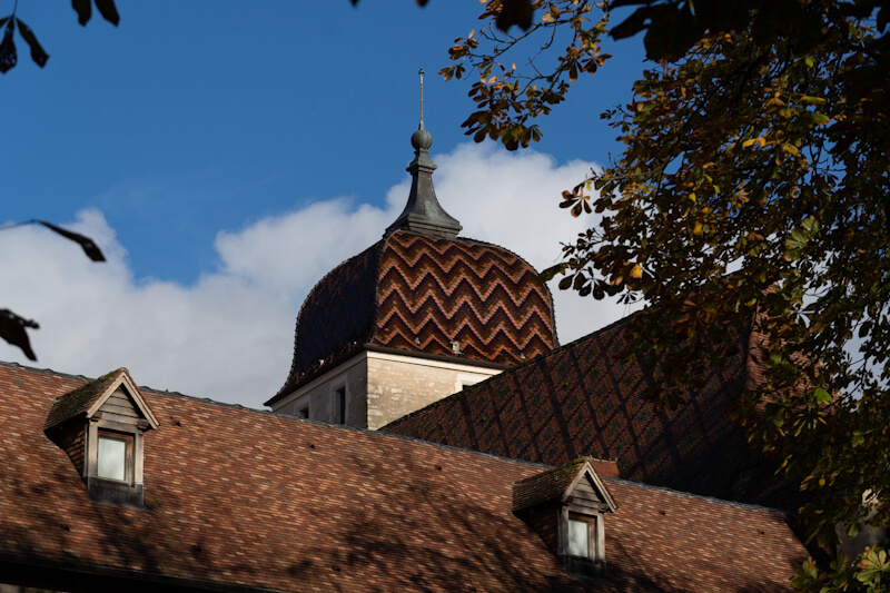 Old roofs at Besancon