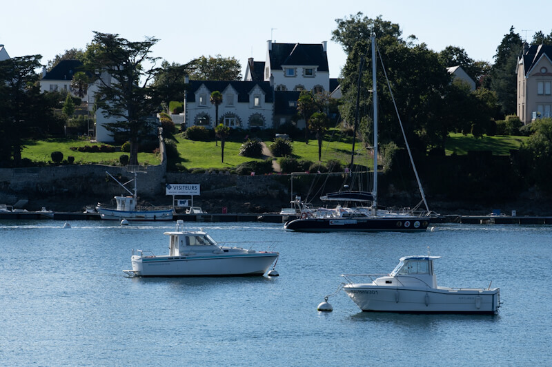 Boats at Benodet, Bretagne