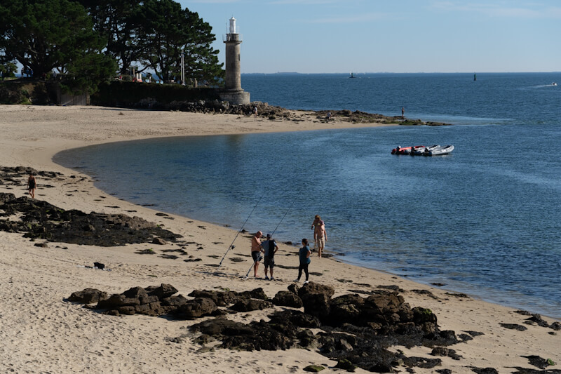 Beach at Benodet, Bretagne