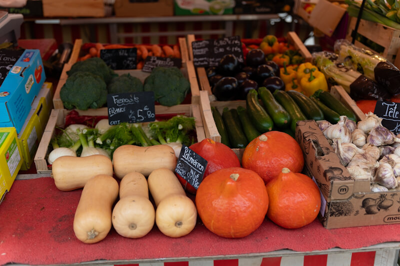 At the market (La Rochelle)