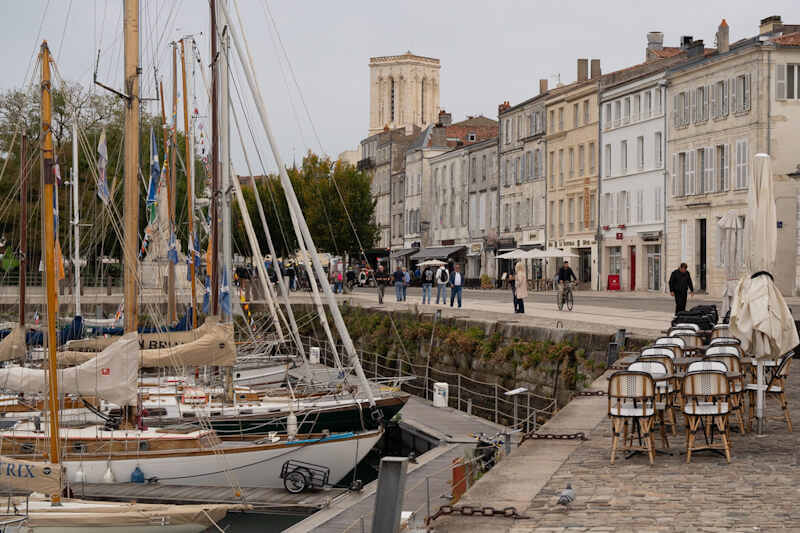 At the old Harbour of La Rochelle