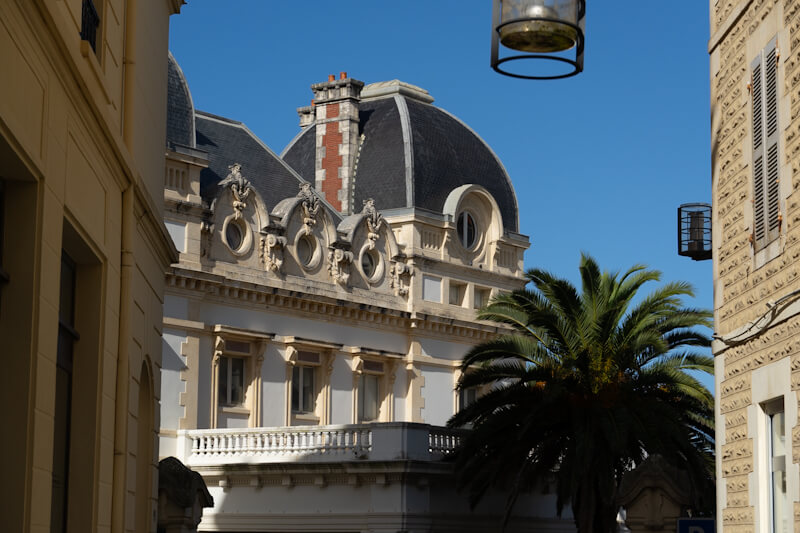 At old town Biarritz