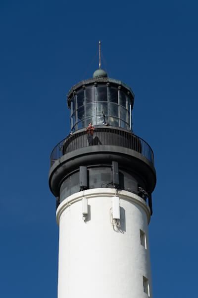 The old Phare de Biarritz