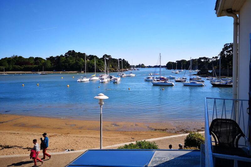 Harbour town in Bretagne