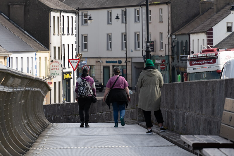 On the bridge