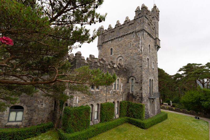 At the castle greens