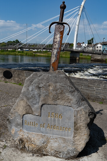 Memorial at Salmon Weir Bridge