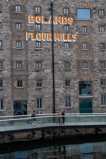 Old Flour Mills at grand canal harbour