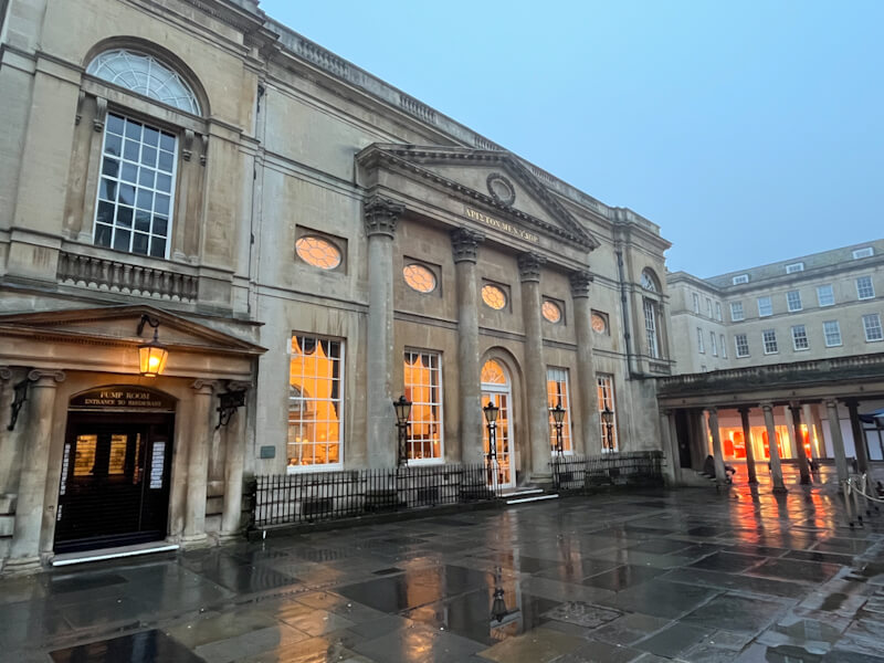 Old Pump Room in Bath