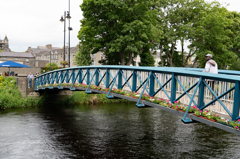 Pedestrian bridge over Garavogue River