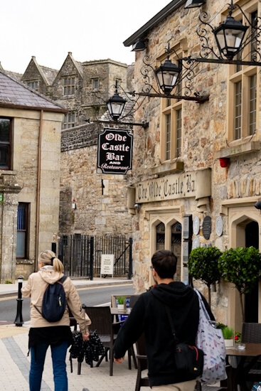 At the Olde Castle Bar