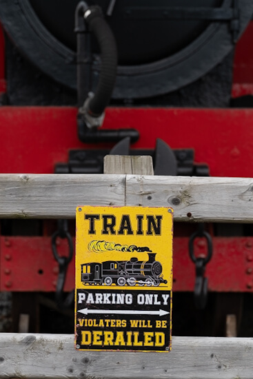 Locomotive at the Railway Museum