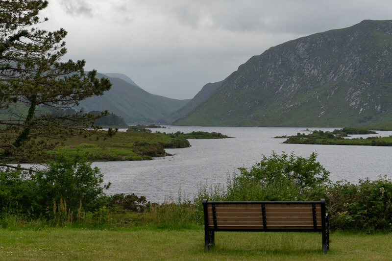 View over the lake