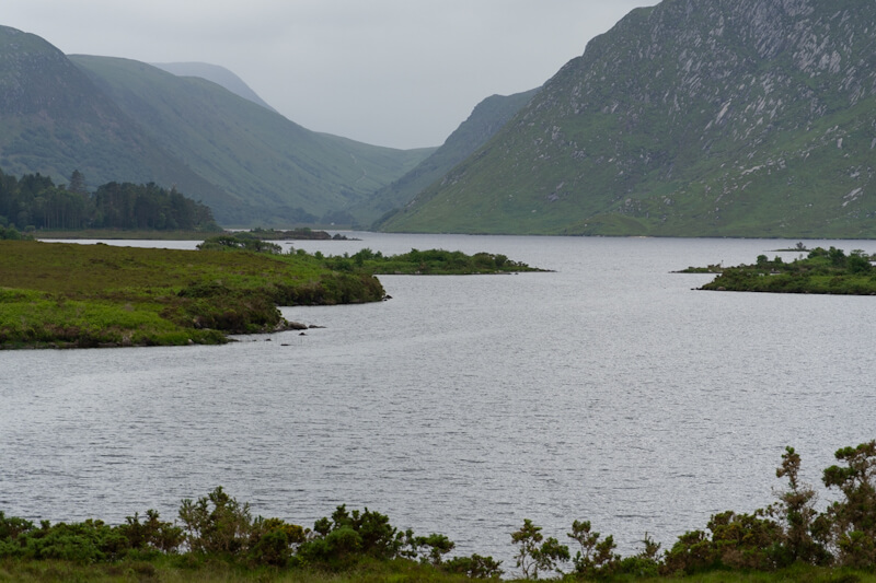 View over Lough Beagh into Glenveagh NP
